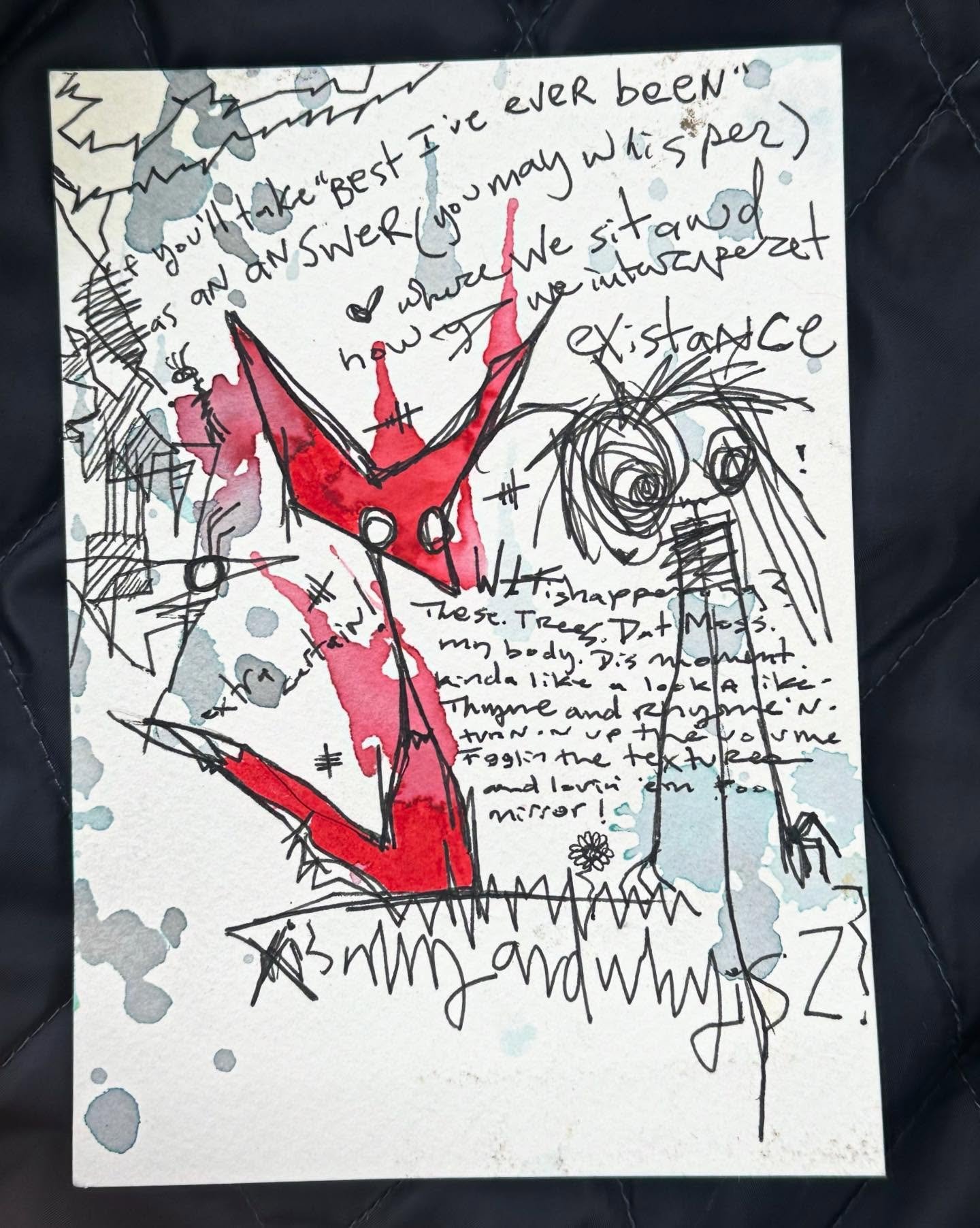 X Is Why and Why is Z? // $20 OBO // abcorduroy.com // #art #magic #comics