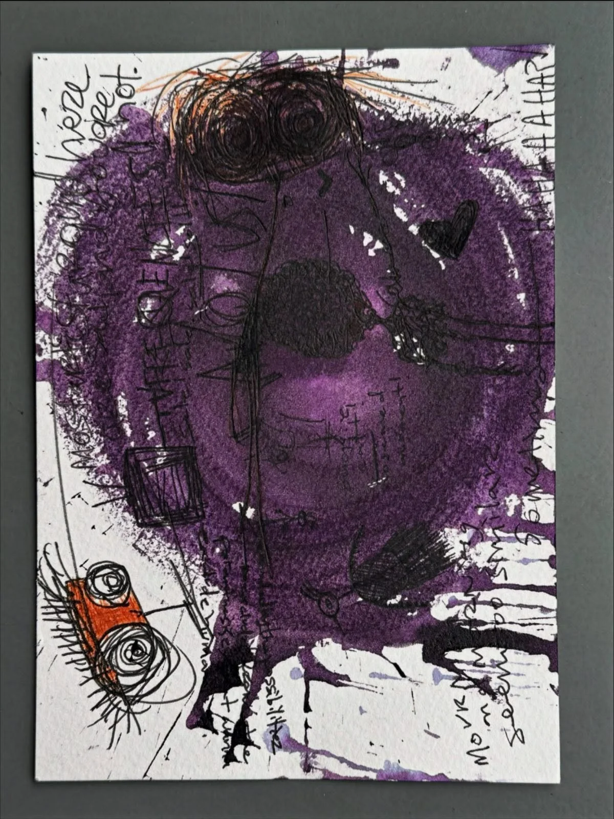 UBE BAY (OOH BABAY) $20 OBO // #art #magic #ube #zzzwalking #abcorduroy