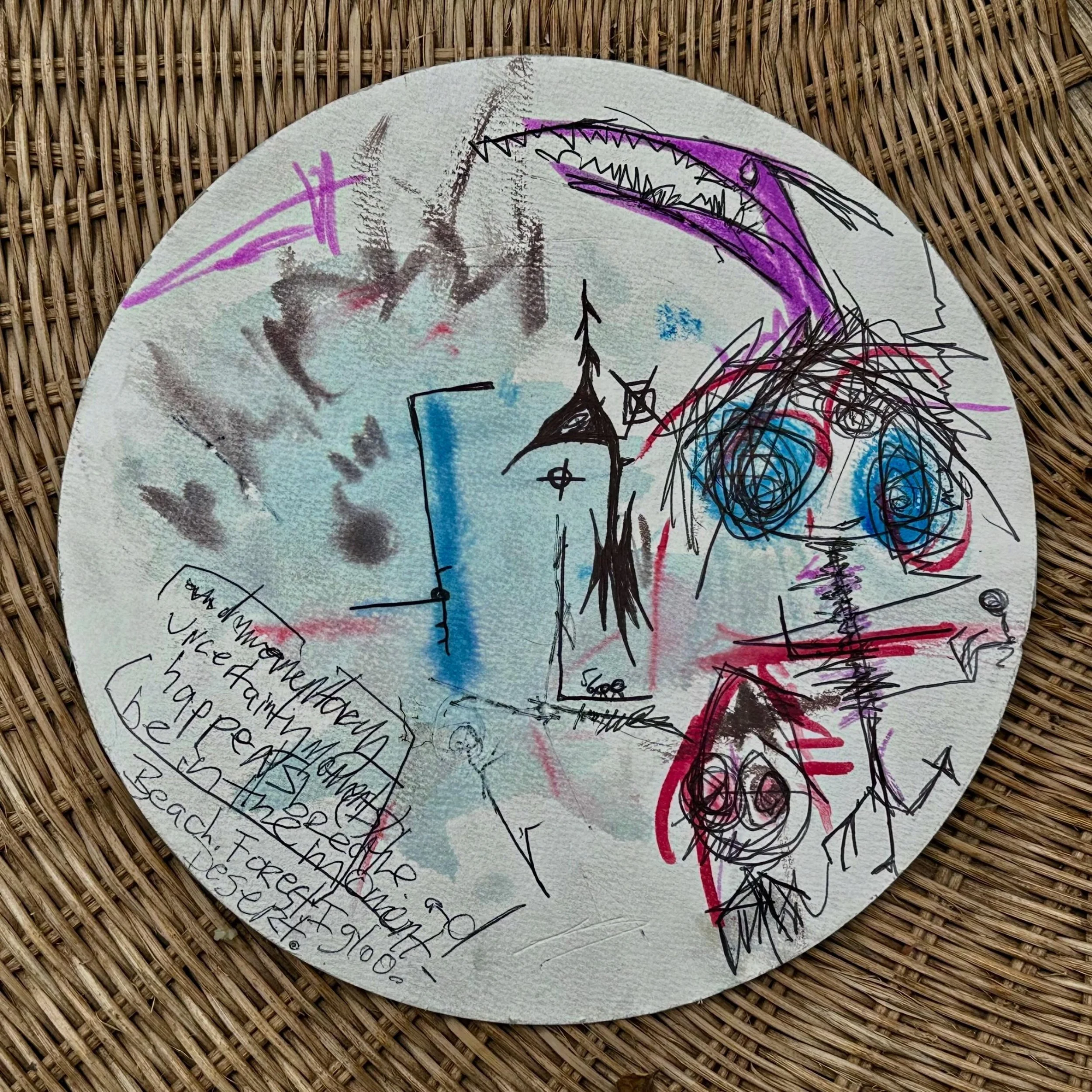 Beach. Forest. Igloo. Desert. // $20 // abcorduroy.com // #art #magic #zzzwalking #watercolor #ecstatic