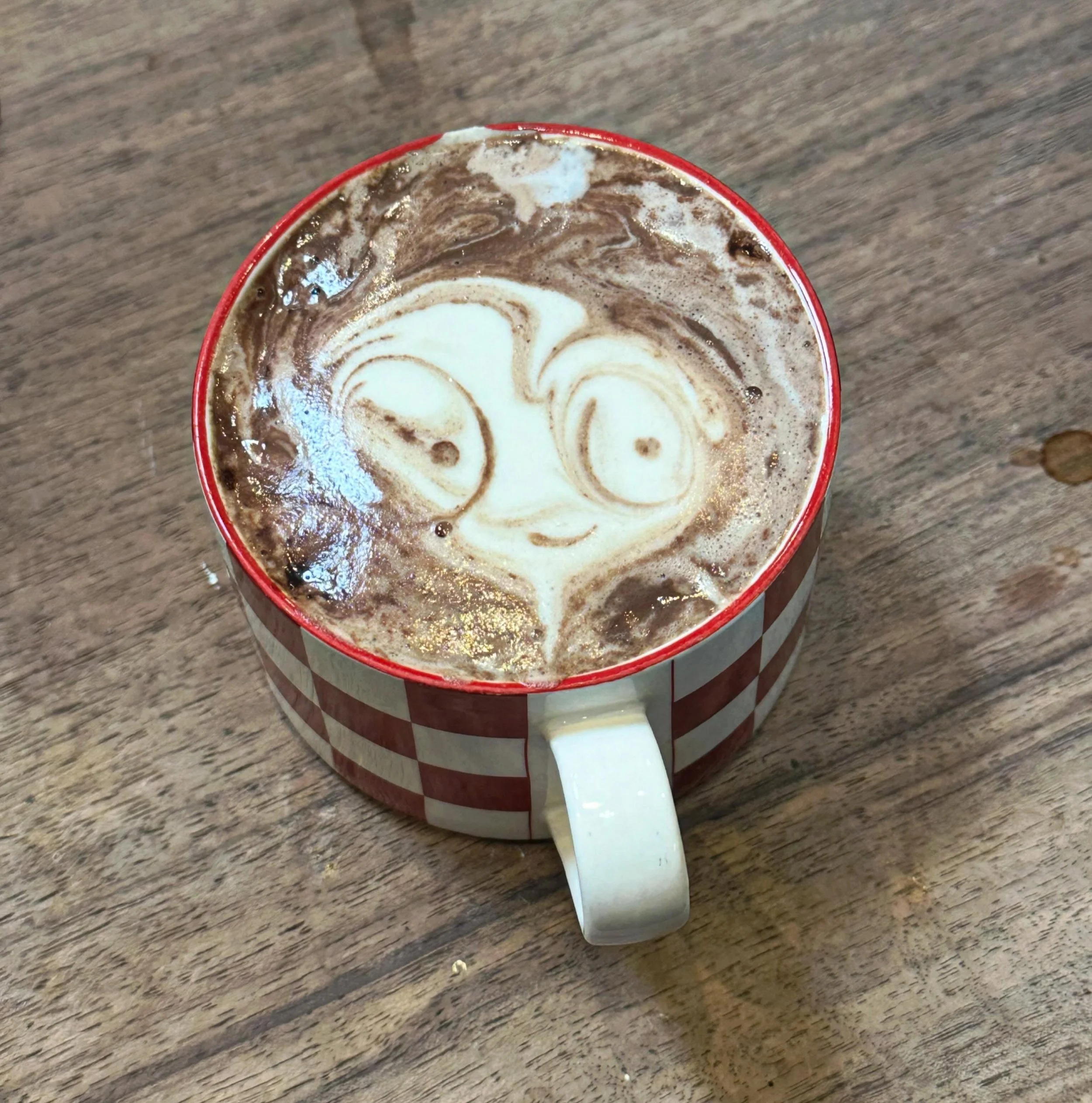 #zzzmoment 1234 // abcorduroy.com // #latteart #coffee #zzzwalking