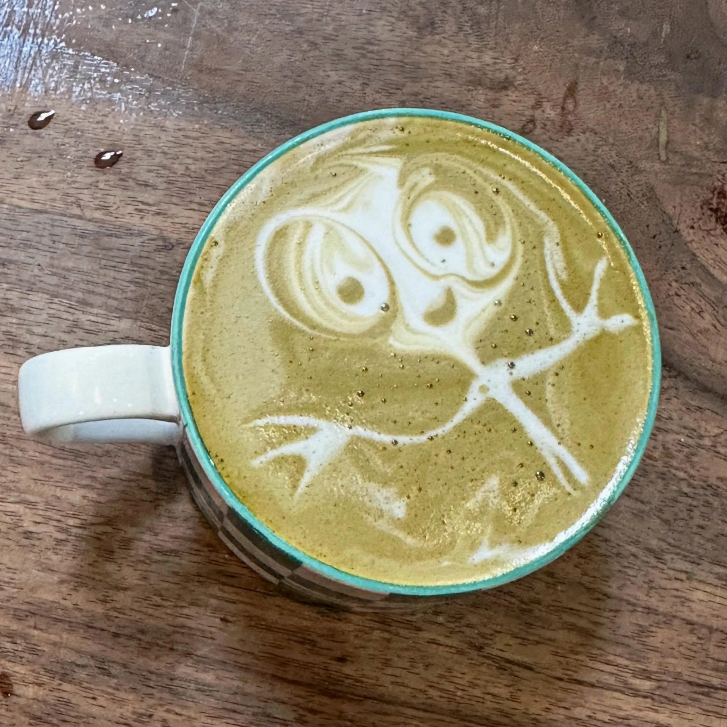 #zzzmoment 1232 // abcorduroy.com // #latteart #coffee #zzzwalking