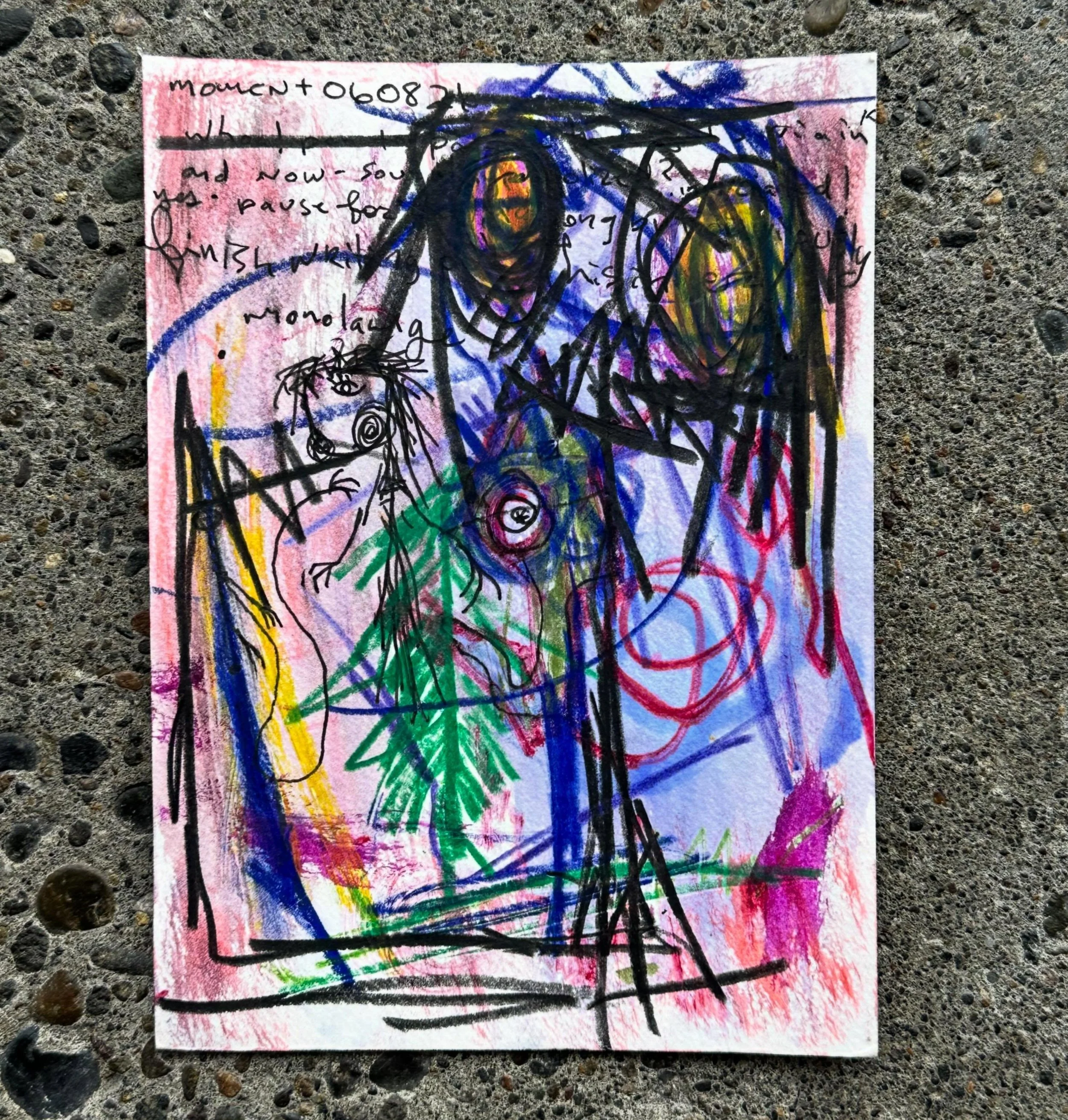 Moment 060826 // $20 // #art #magic #watercolor #coloredpencil #zzzwalking