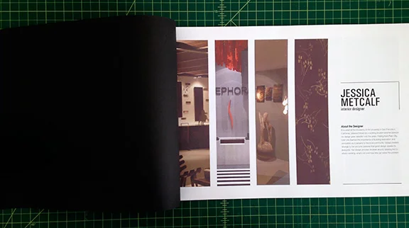 Opening spread