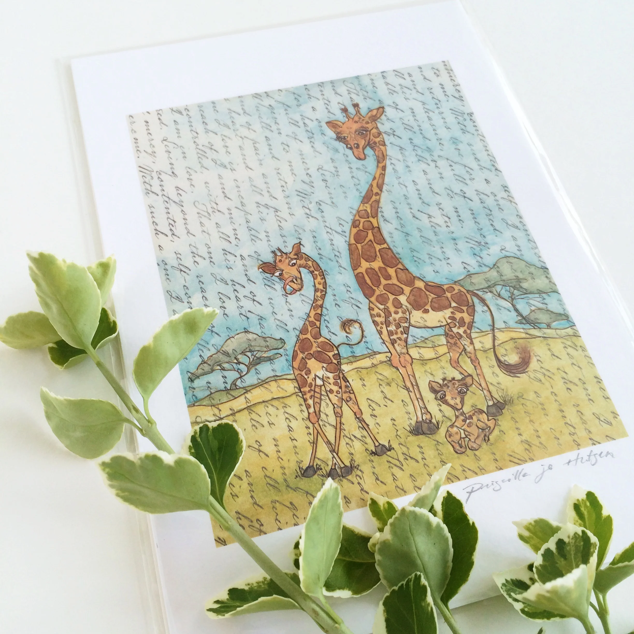 Giraffe Wall Art