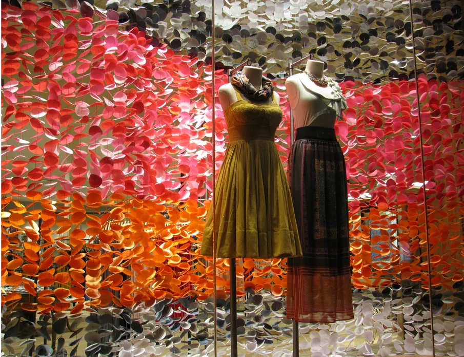 Window display by Ann