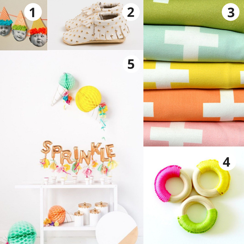 1. craftgawker.com 2. freshly picked moccasins 3. wrenandrumor : etsy 4. fairyofcolor : etsy 5. sugarandcloth.com