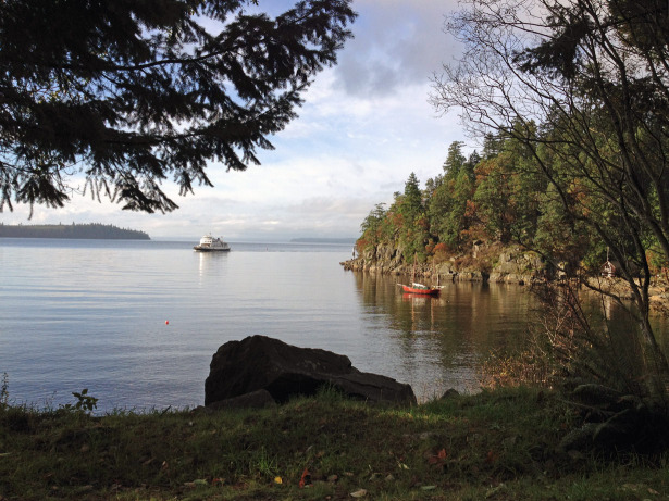 Transportation to and from Cortes Island.