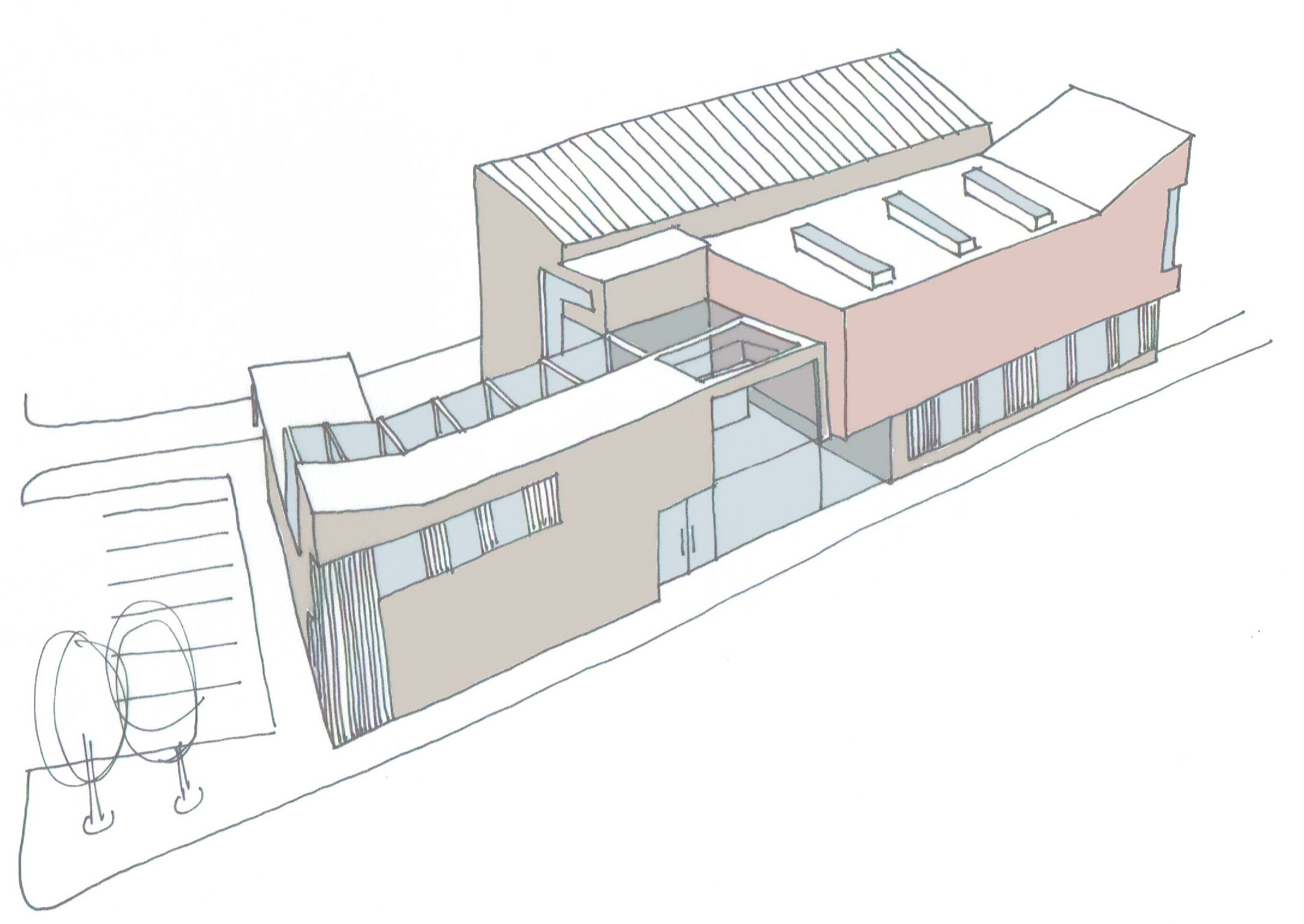   Newcastle Bangladeshi Association Multicultural Centre   Following extensive consultation with more than 300 members of the Bangladeshi community, Grace Choi Architecture carried out an in depth analysis of context, brief development and the study 