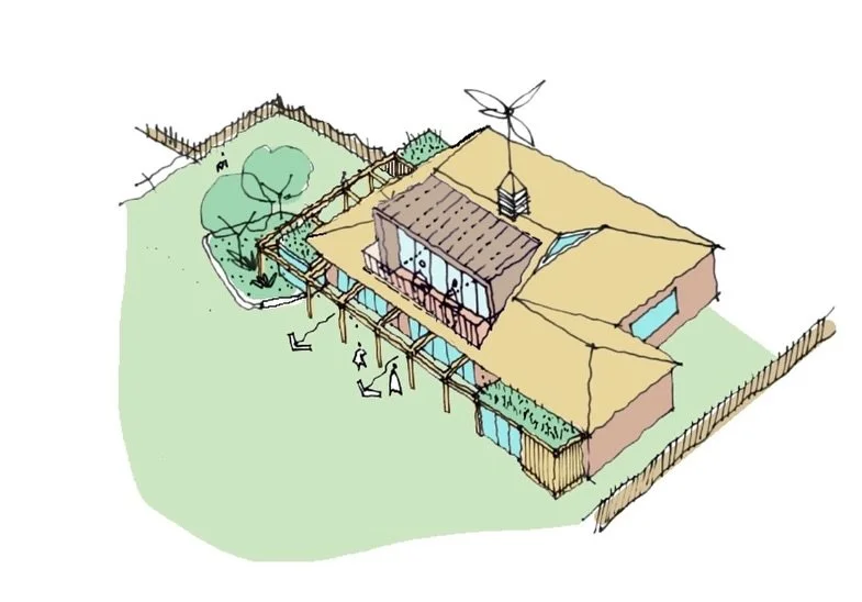 Often our job involves breaking down a daunting process to help create accessible, inclusive and engaging ideas together. We love sketching to break the ice.

Here&rsquo;s what our client at The Comfrey Project said:
&ldquo;It has been great working 