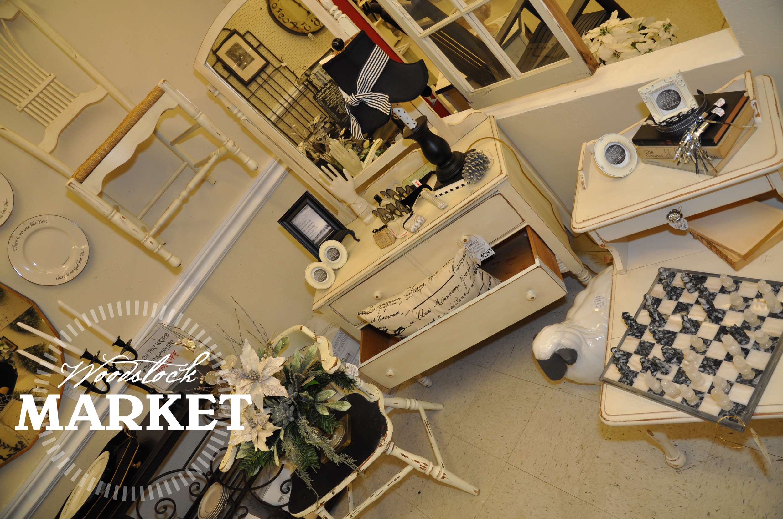 VISIT! The Black and White Space — Woodstock Market Antiques