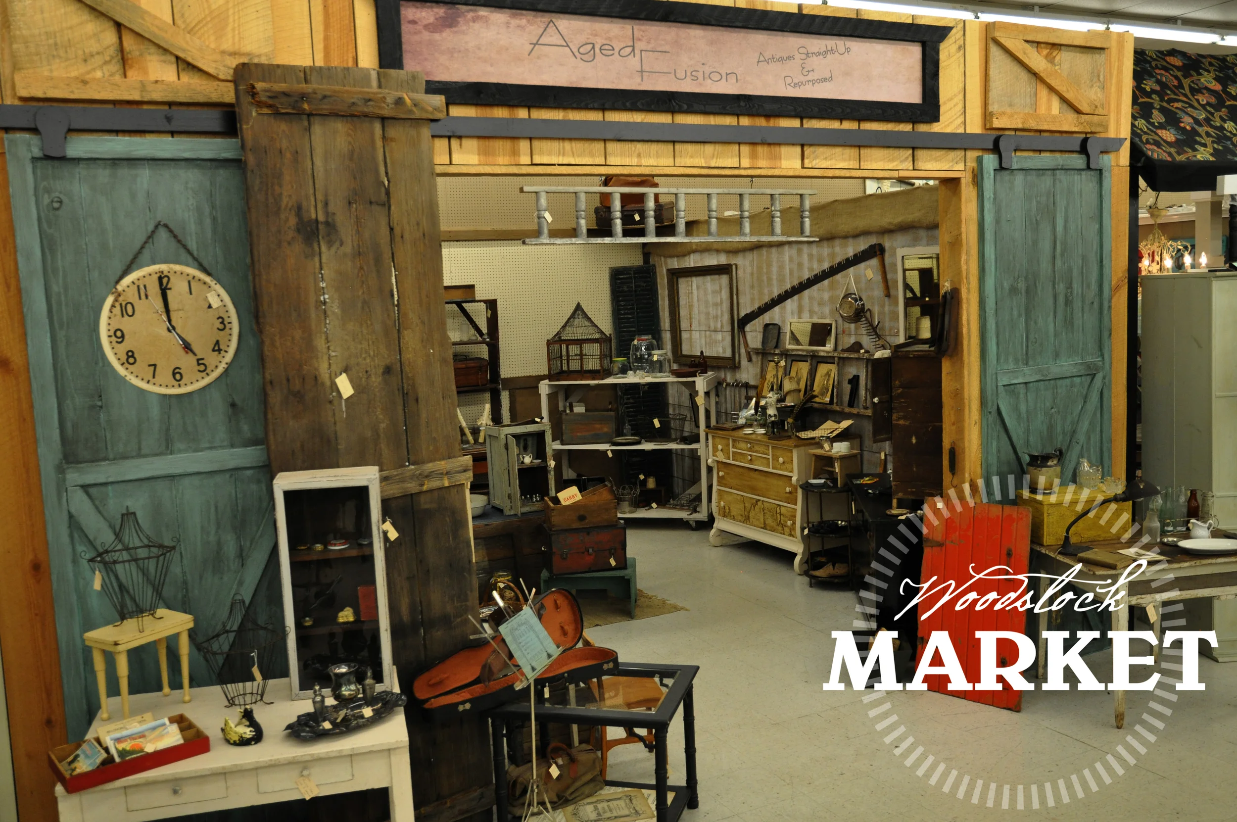 VISIT! Aged Fusion — Woodstock Market Antiques, Consignments
