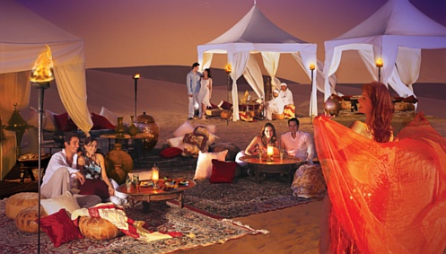 Jantar no deserto - Foto: Reprodução