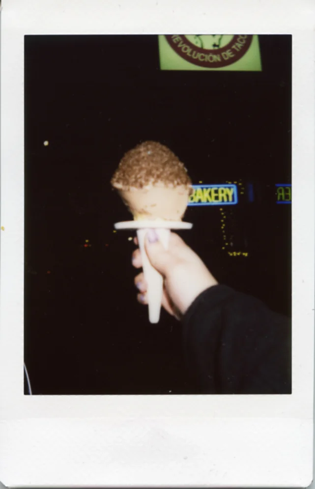 ice cream, December 1. 