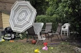 Wind damaged Personal Property