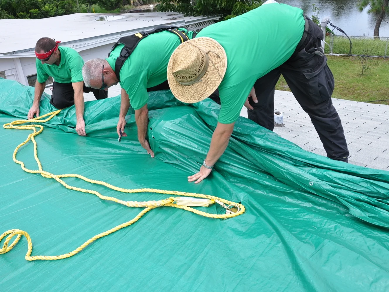 Orlando Roof Tarping Roof Repair Orlando Temporary Repair