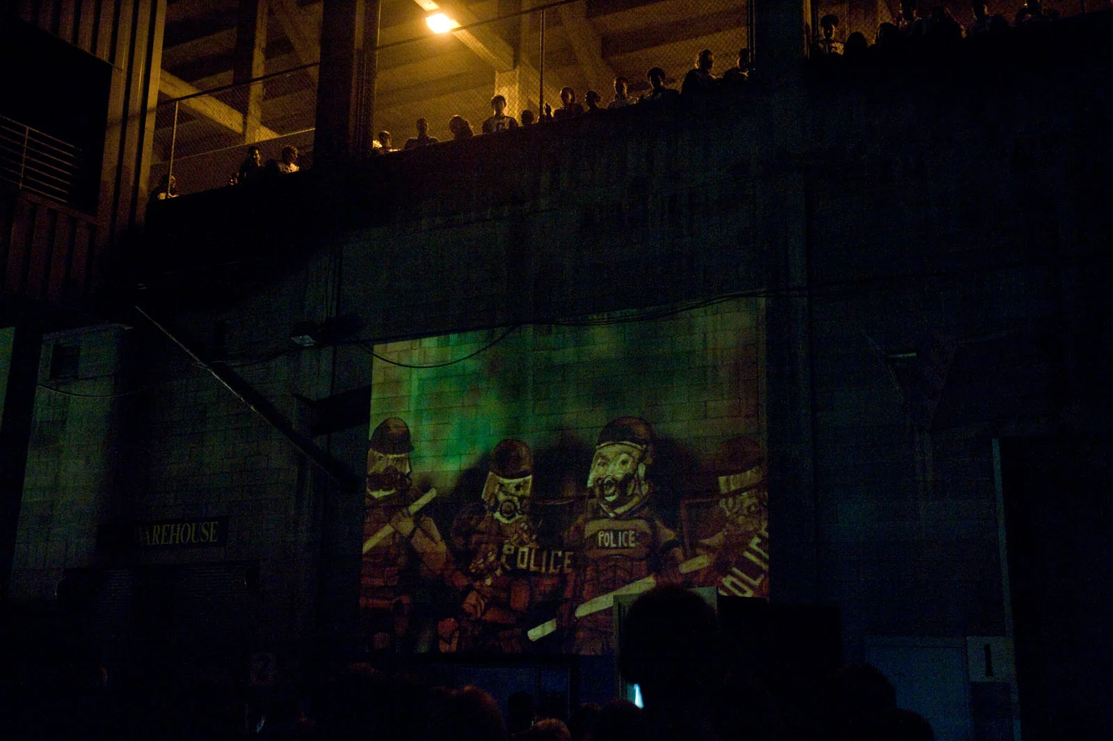 Hand painted animation pieces are projected on site, telling the stories of the anti-heroines of Predator Songstress