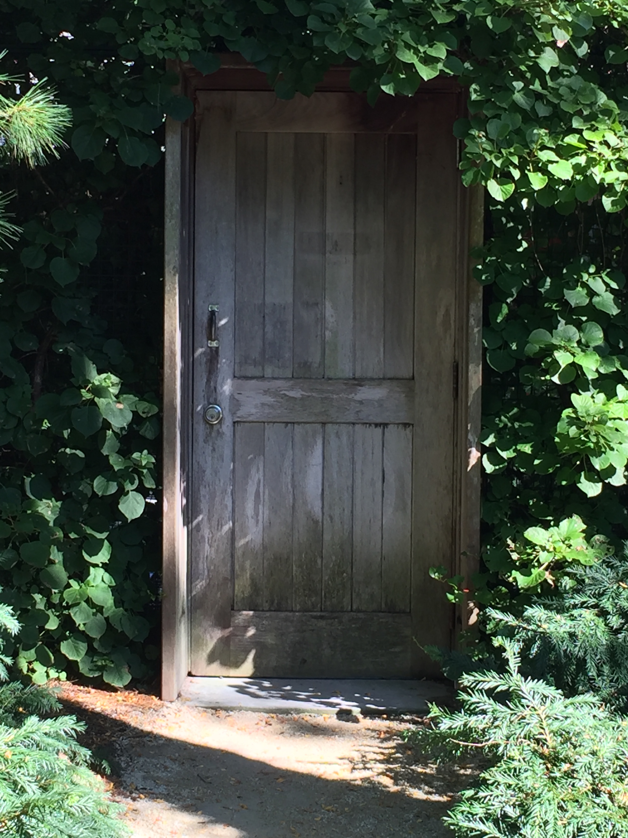 The door to...