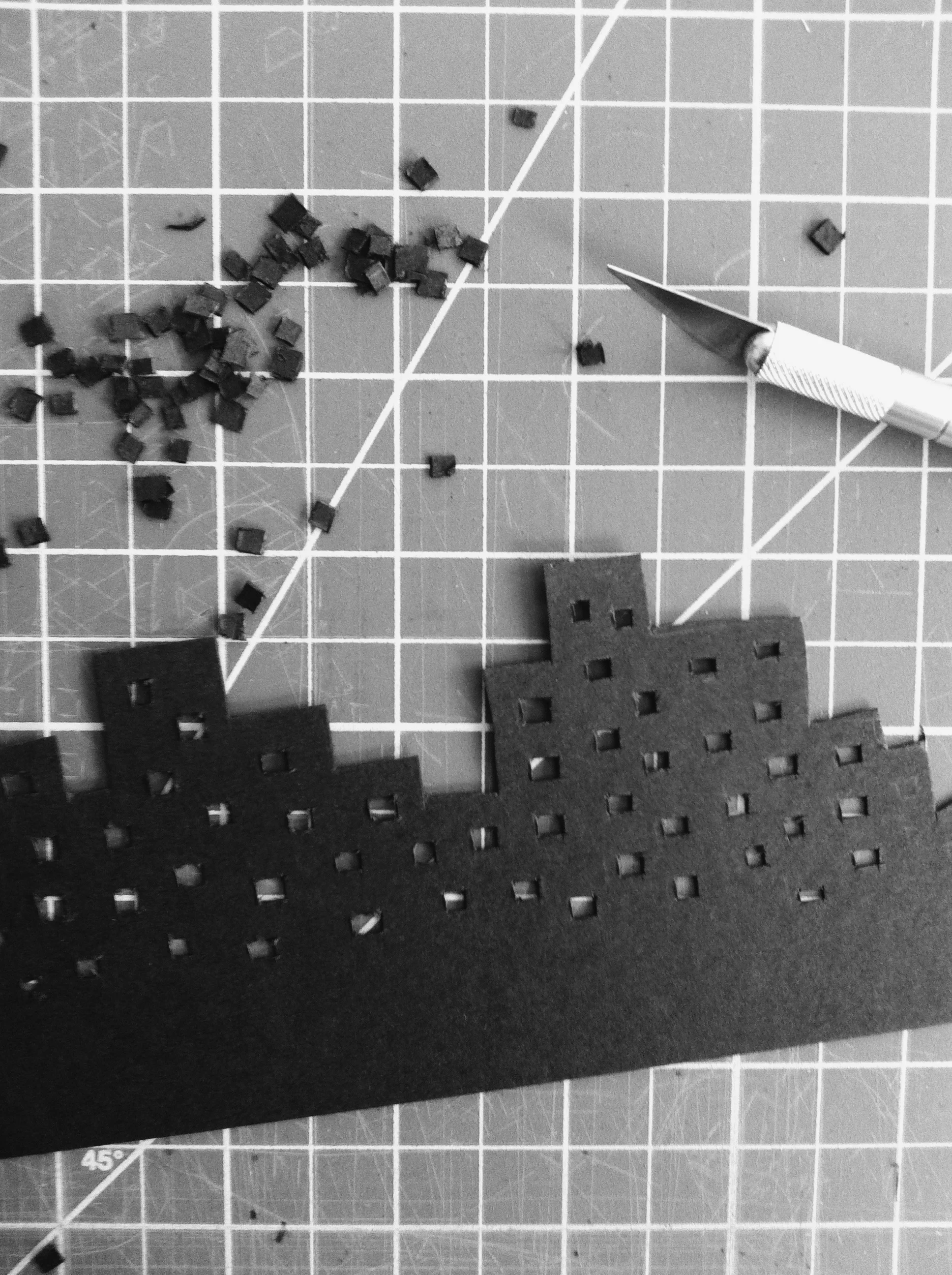 there was a lot of cutting involved...