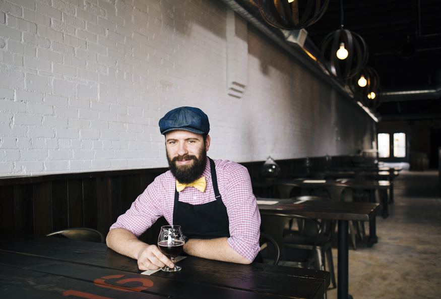 James Howat, owner and head brewer extraordinaire 