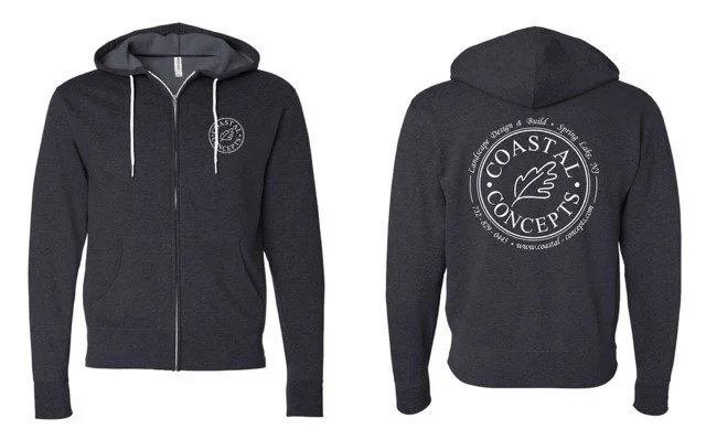 Zip Up Hoodie Classic Logo Heather Grey.jpg