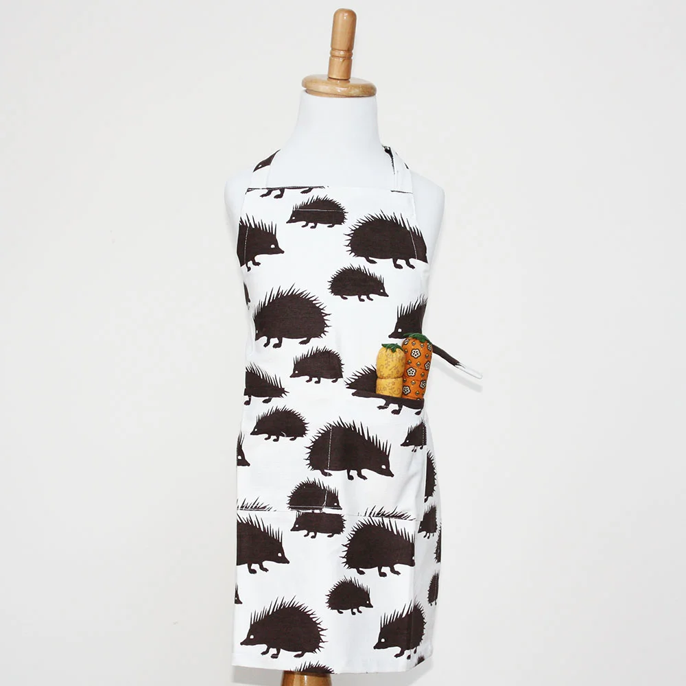 Organic Kids Hedgehog Apron