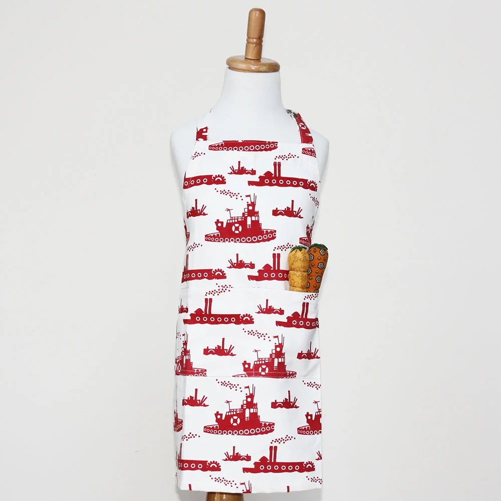Organic Kids Tugboat Apron