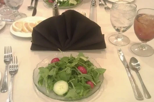 How to Set a Table: Diagram