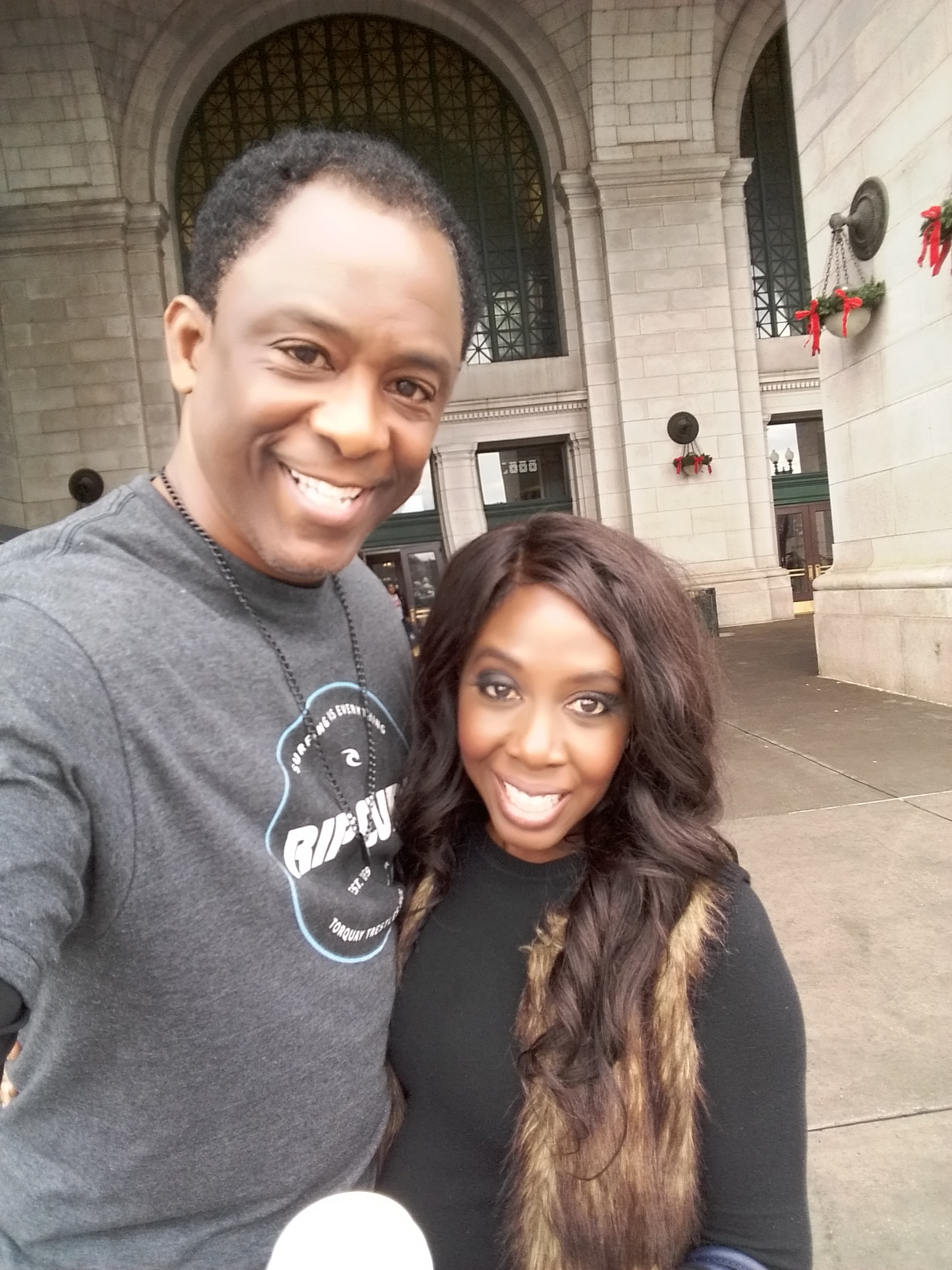 Levaing Union Station in DC heading to NYC!