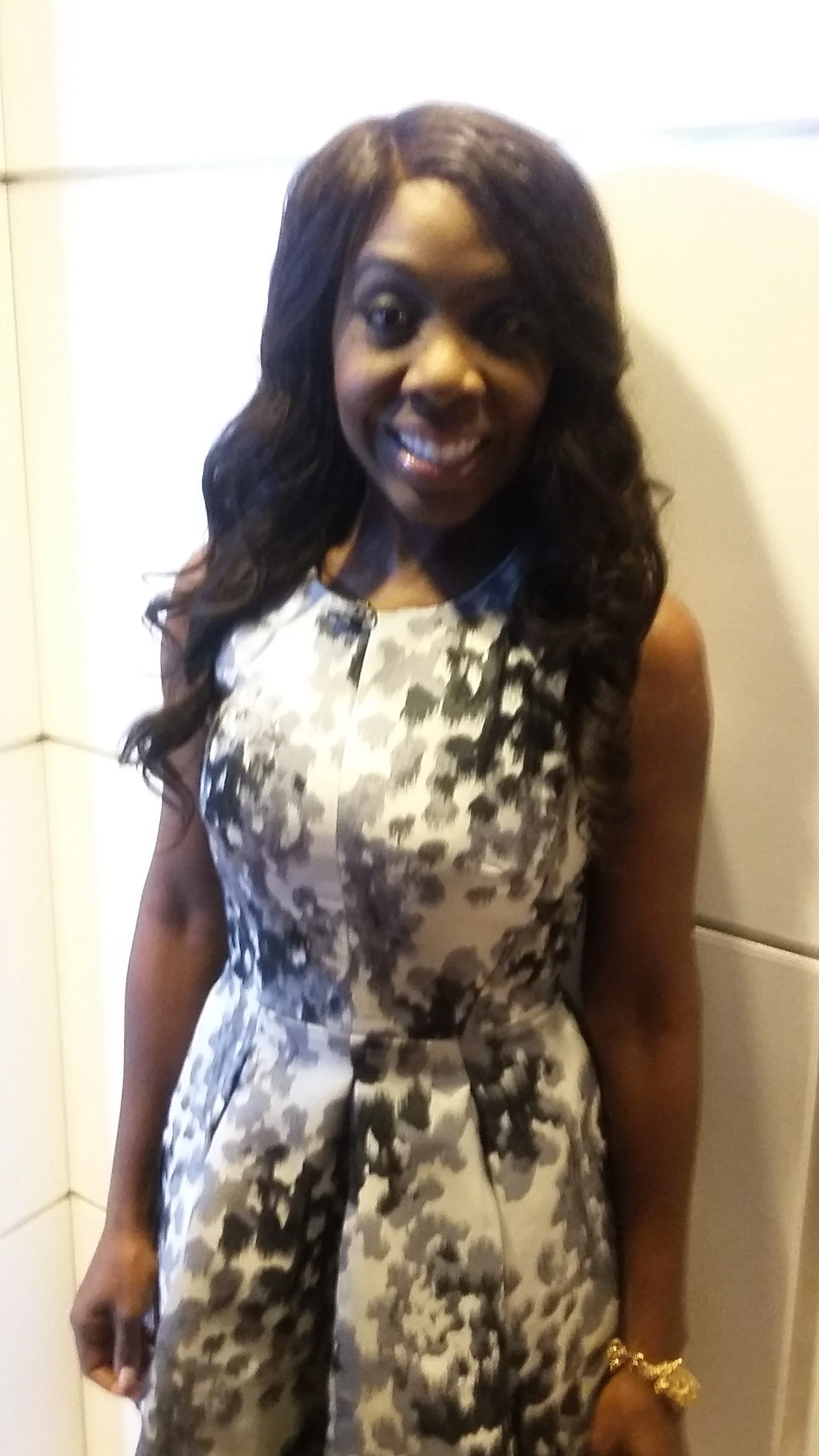 Seconds before I step onto the TODAY Show set.