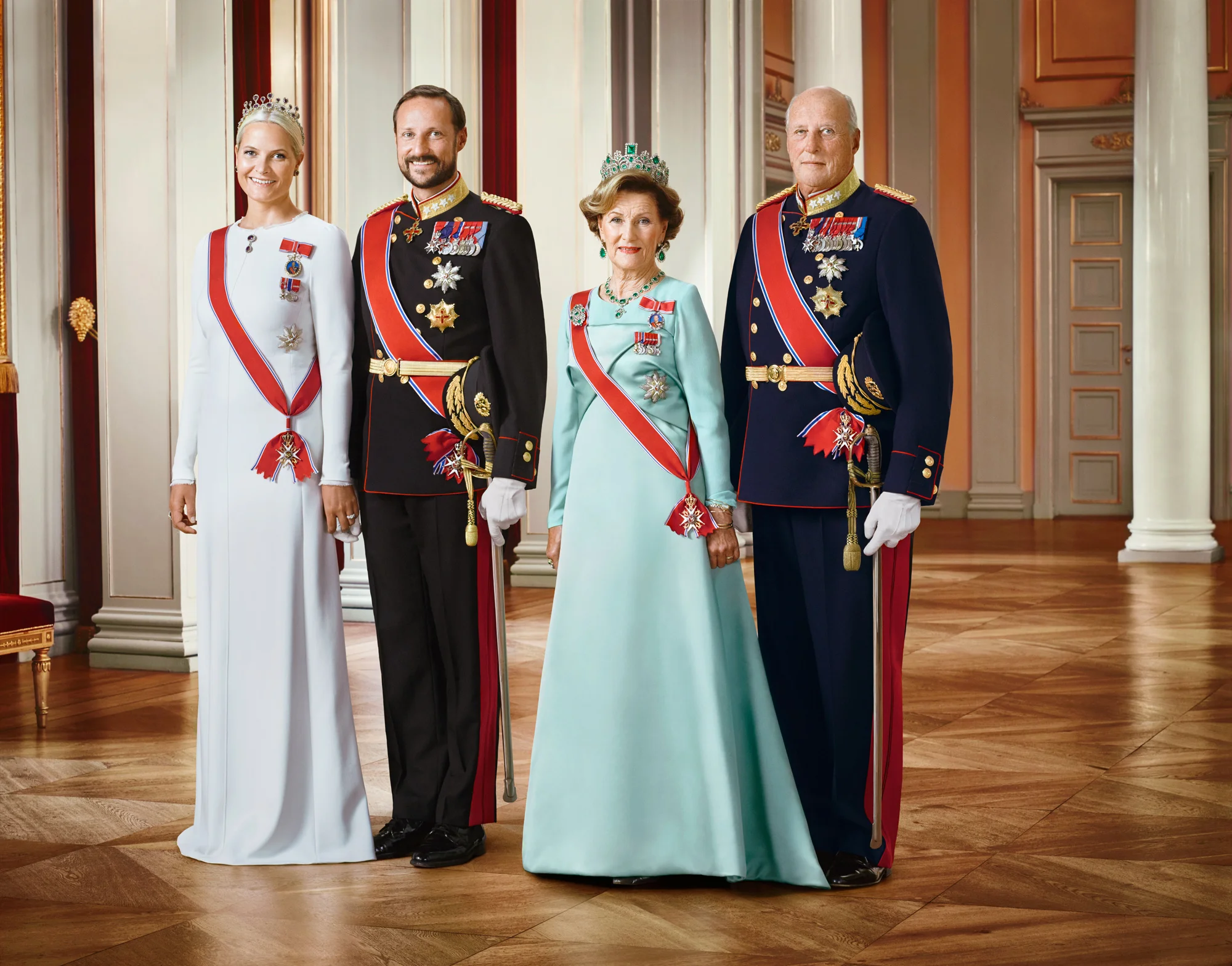Their Majesties The King and Queen, Their Royal Highnesses The Crown Prince and Crown Princess