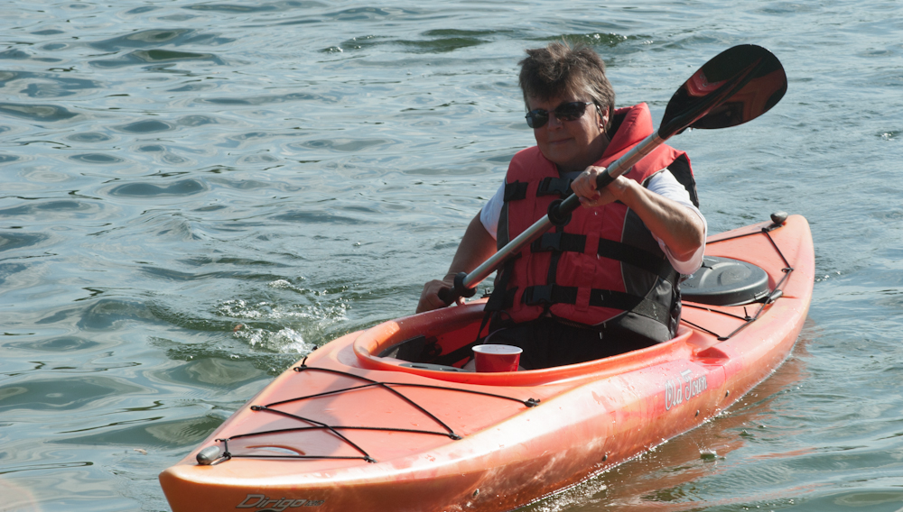 On and over the water