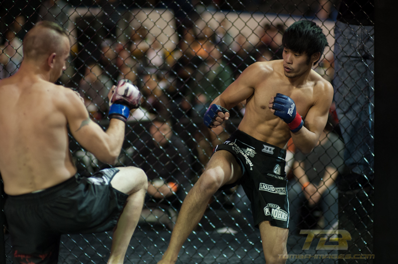 XFO MMA first fight of the night at the Sears Centre