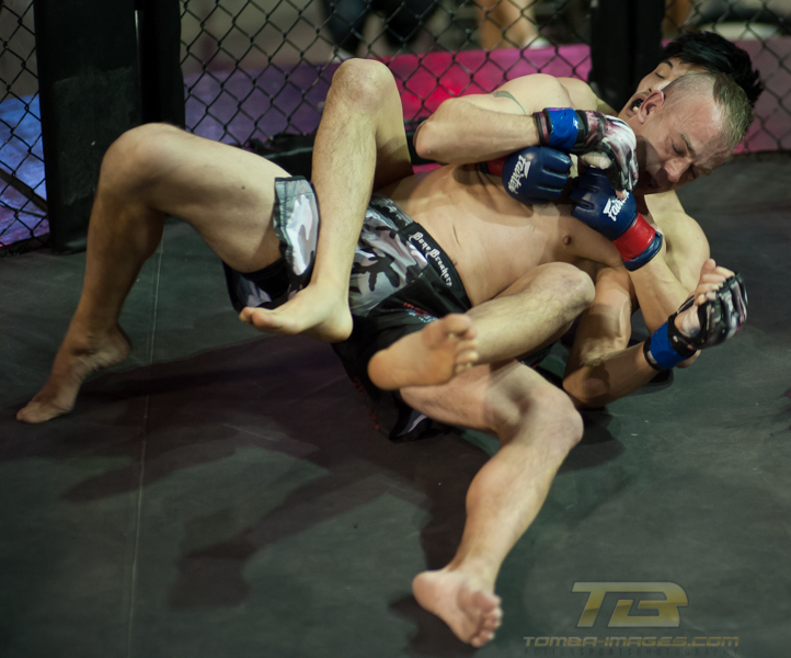 XFO MMA first fight of the night at the Sears Centre