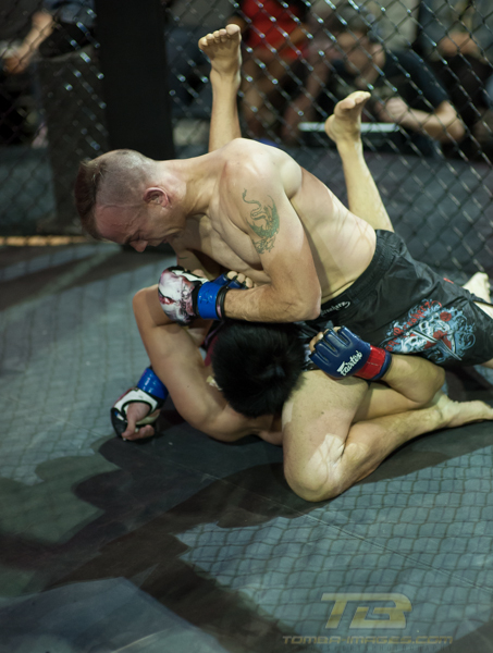 XFO MMA first fight of the night at the Sears Centre