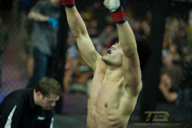 XFO MMA first fight of the night at the Sears Centre