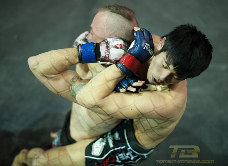 XFO MMA first fight of the night at the Sears Centre
