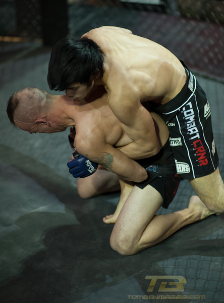 XFO MMA first fight of the night at the Sears Centre