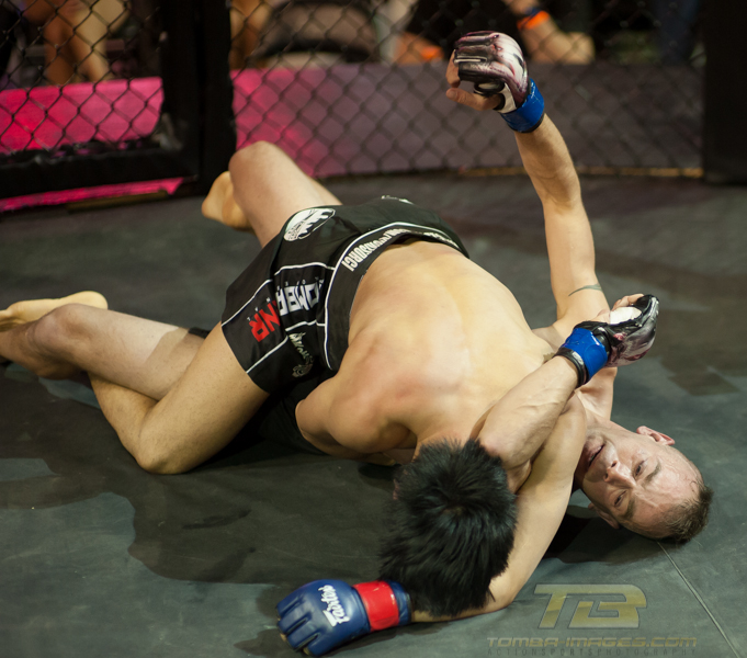 XFO MMA first fight of the night at the Sears Centre