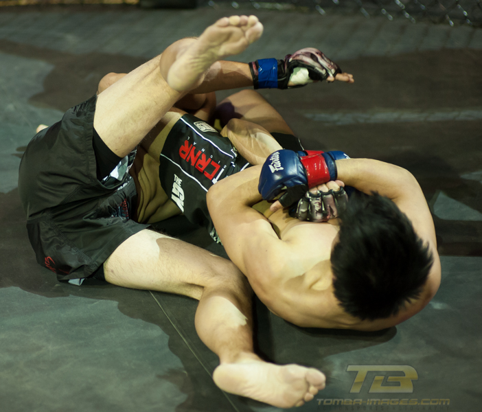 XFO MMA first fight of the night at the Sears Centre