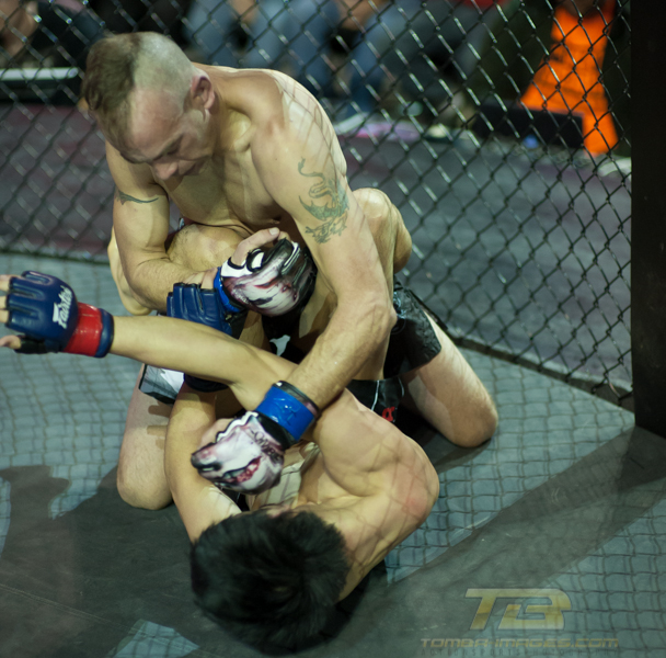 XFO MMA first fight of the night at the Sears Centre