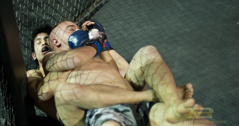XFO MMA first fight of the night at the Sears Centre