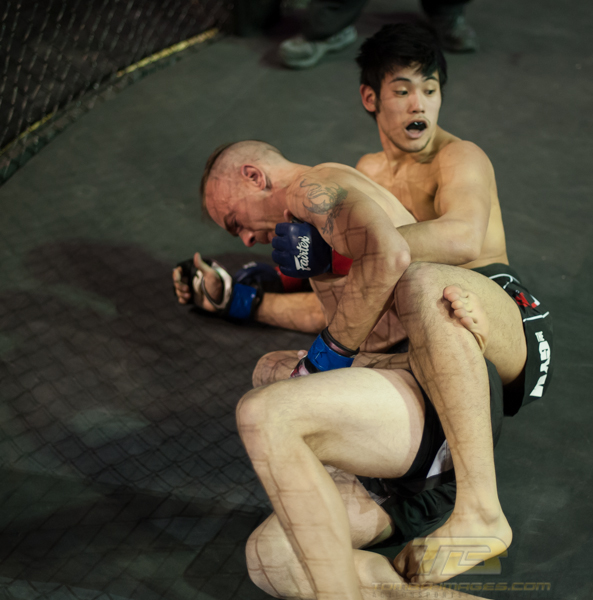 XFO MMA first fight of the night at the Sears Centre