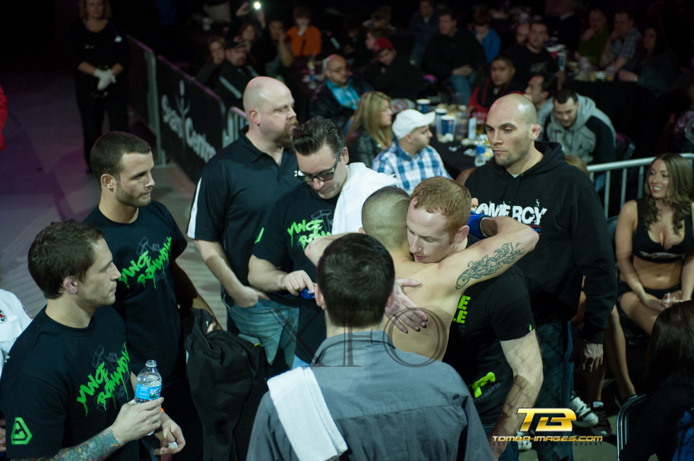 XFO MMA presents the Co-Main photo gallery  ..Romandine vs Dey
