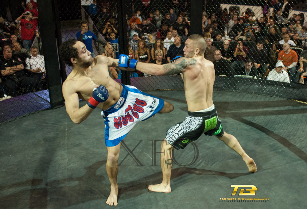 XFO MMA presents the Co-Main photo gallery  ..Romandine vs Dey