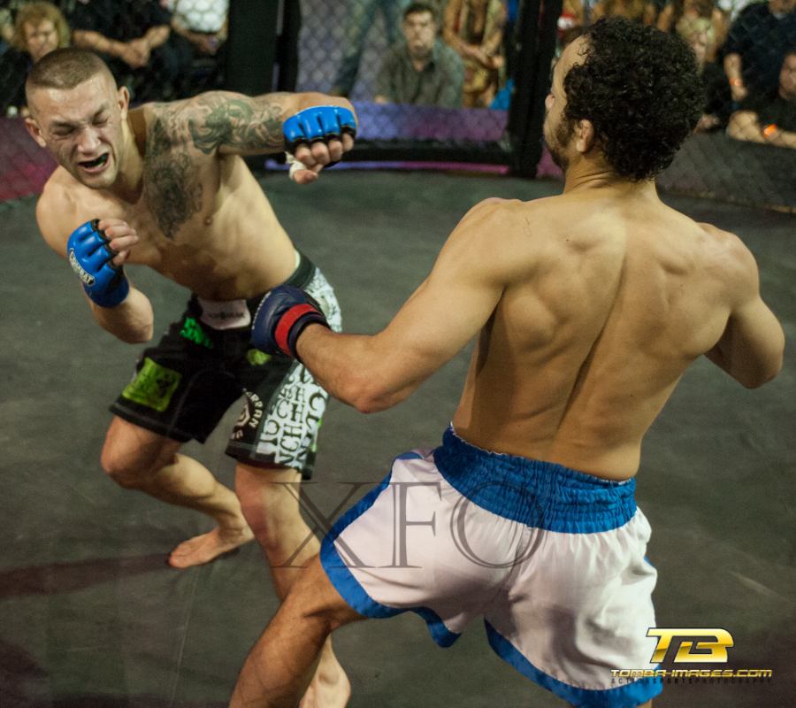 XFO MMA presents the Co-Main photo gallery  ..Romandine vs Dey