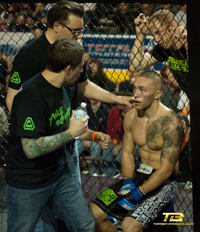 XFO MMA presents the Co-Main photo gallery  ..Romandine vs Dey