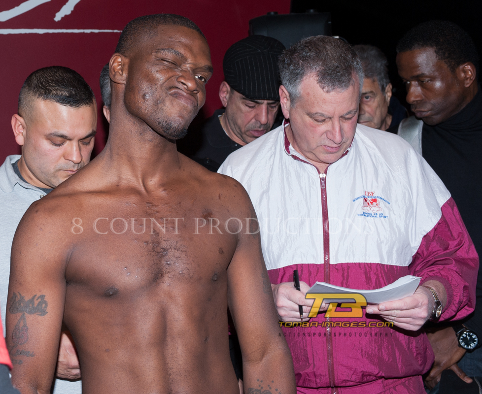 Official Weigh-In for 8 Count/ Round Three Productions