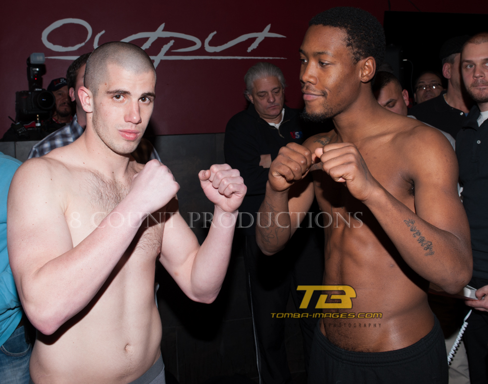 Official Weigh-In for 8 Count/ Round Three Productions