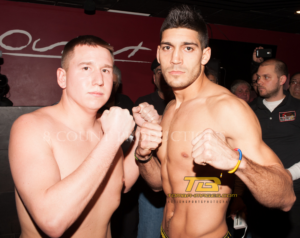 Official Weigh-In for 8 Count/ Round Three Productions