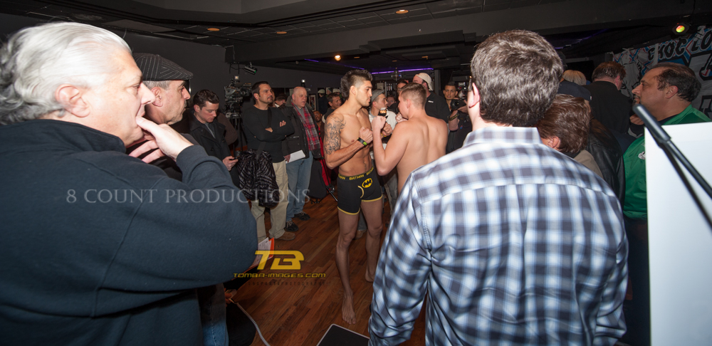 Official Weigh-In for 8 Count/ Round Three Productions